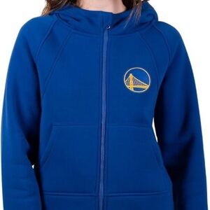 Golden State Warriors Large Full Zip Jacket Ultra Game NWT